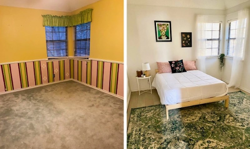 1. Ovako je naša gostinjska soba izgleda prije, a evo kako izgleda sada