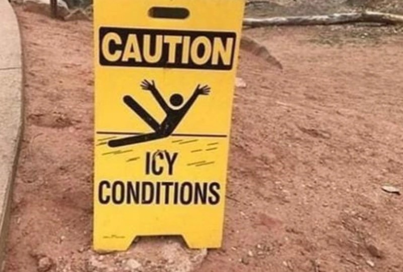 Jeste li ikada vidjeli da lik čovjeka na ovim znakovima ima ruke?