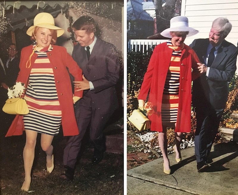 "Moji roditelji su rekreirali fotografiju s putovanja od prije 40 godina"