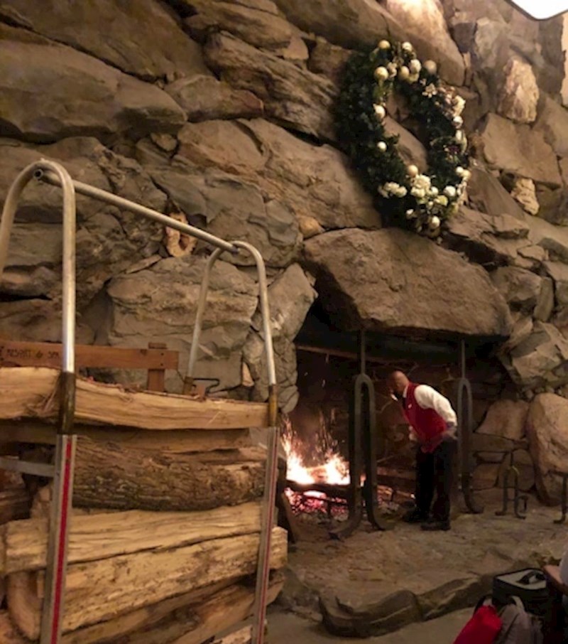 13. Da, ovo je ovako veliki kamin!