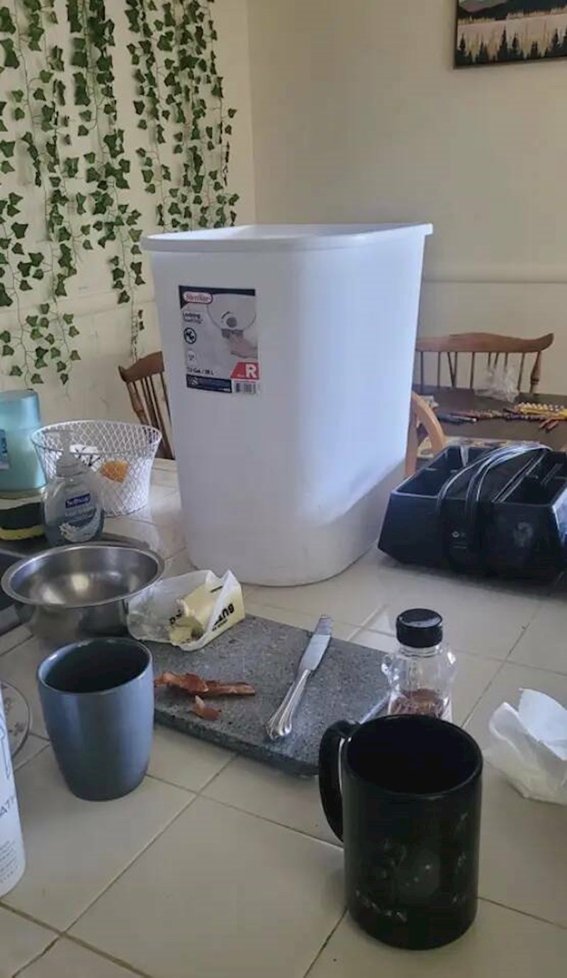 8. "Zašto je muškarcima tako teško baciti smeće?"