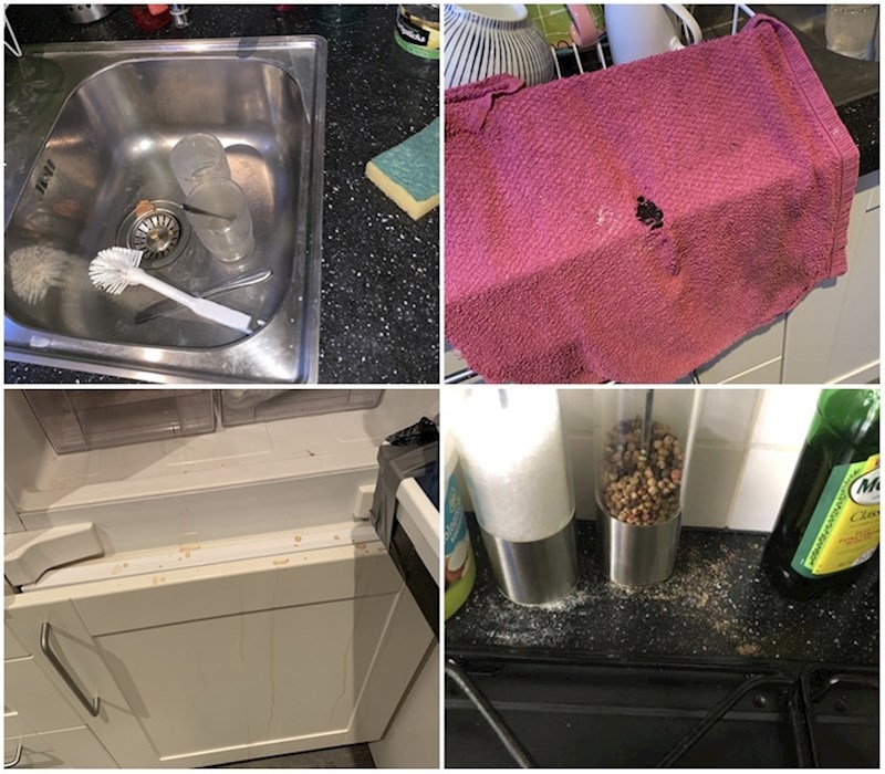 14. Sve ih je dočekalo prljavo. Kad su se požalili vlasnici objekta samo im je rekla da nije njezin posao to počistiti