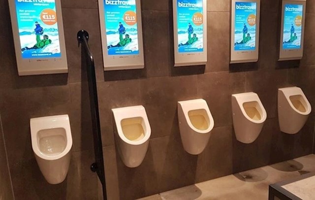 "Odvojen" pisoar za one sramežljive