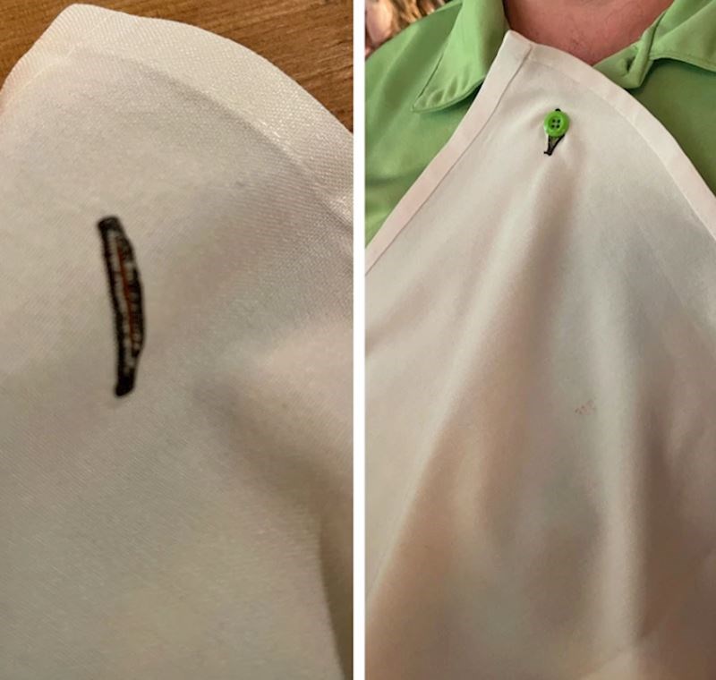 7. Vrlo koristan dodatak na ubrusu