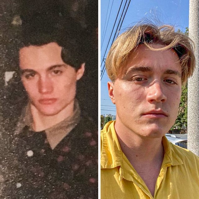 "Moj tata i ja sa 17 godina. Identični smo"