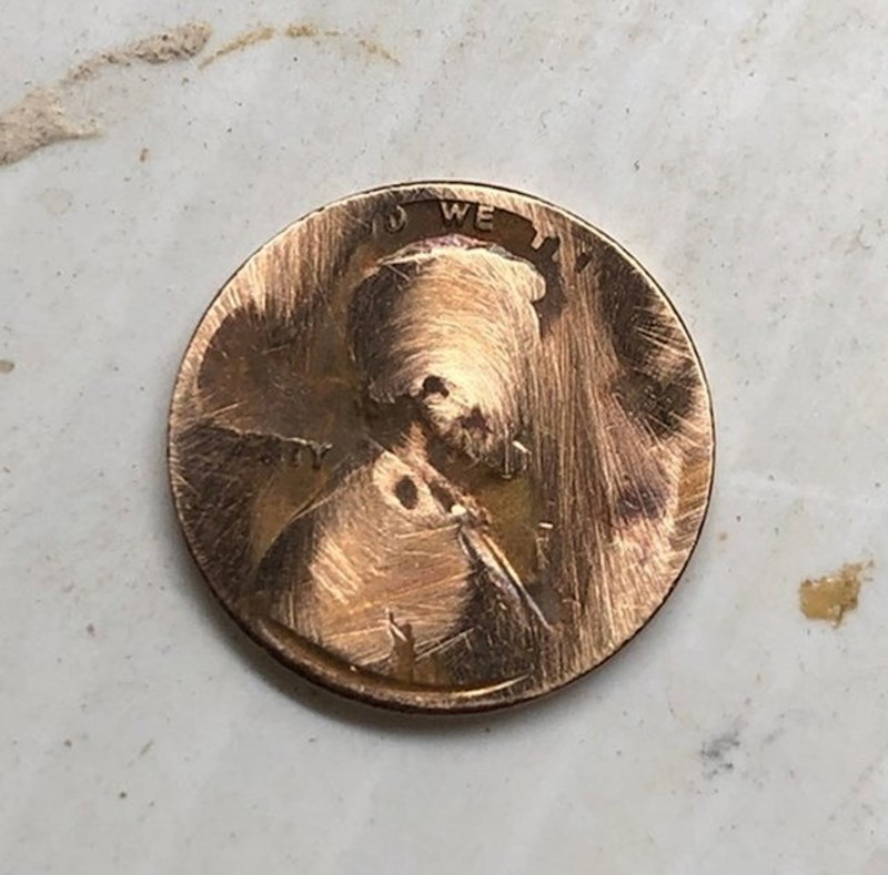 "Evo što se dogodilo kad sam slučajno oprao kovanicu."