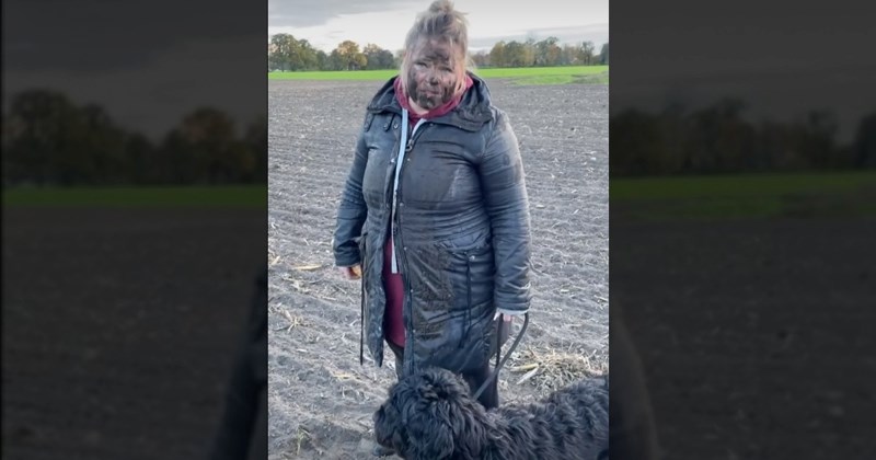 Ova žena će još dugo pamtiti ovu šetnju sa svojim psom, nasmijat ćete se kad vidite sam kraj snimke