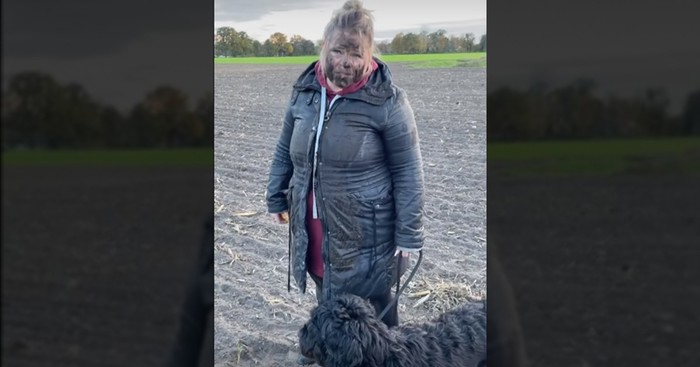 Ova žena će još dugo pamtiti ovu šetnju sa svojim psom, nasmijat ćete se kad vidite sam kraj snimke