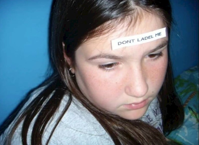 "Fotka moje prijateljice kad je kao klinka bila u emo fazi"