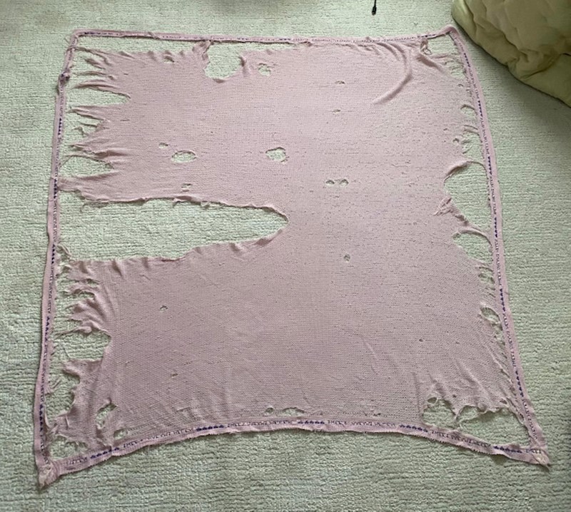 11. "Ovu dekicu sam dobila još kao beba. Mislim da je nikad neću baciti"