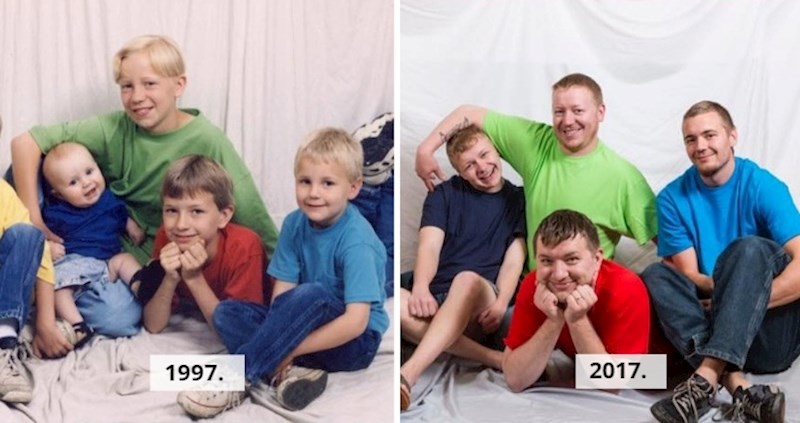 15 ljudi okupilo je društvo i starim fotkama dalo novo ruho, pogledajte predobre rekreacije