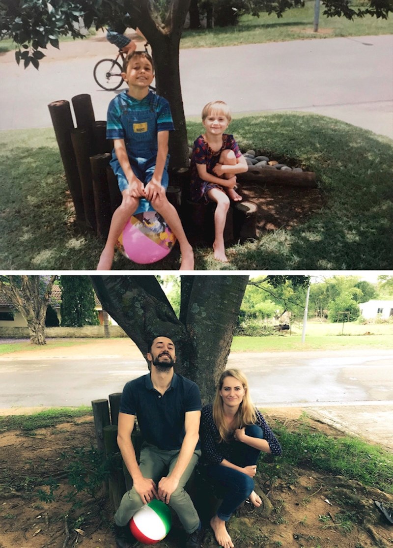 "22 godine kasnije evo nas u starom kvartu na istom mjestu"