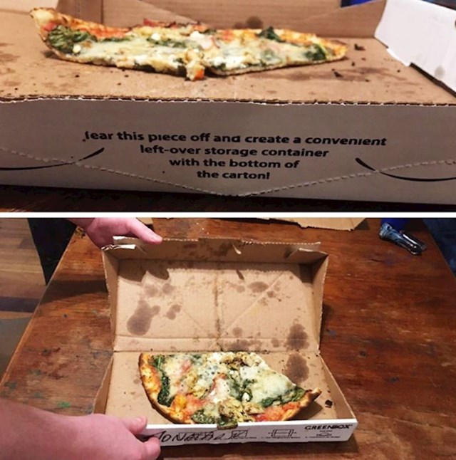 Sklopiva kutija za pizzu