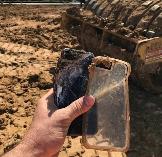 3. "Izgubio sam mobitel na gradilištu. Pronašao sam ga kasnije, ali bih više volio da nisam"