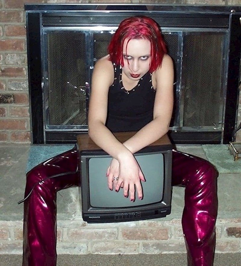 10. "Htjela sam izgledati kao da sam član rock banda..."