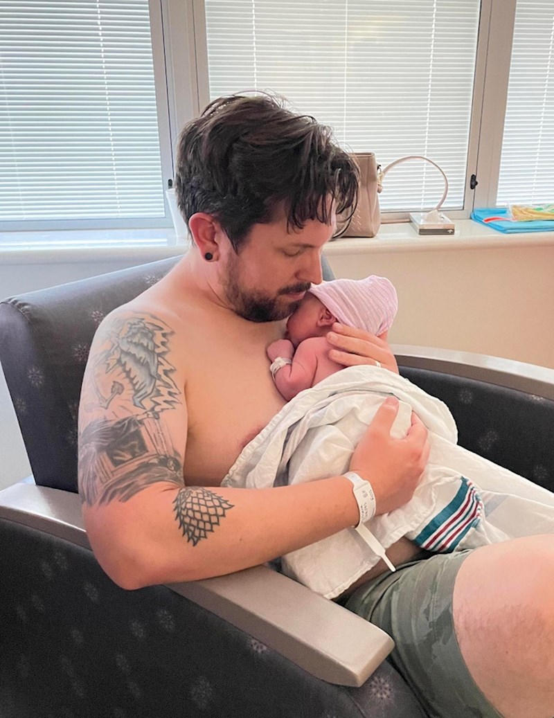 13. "Došla je dva dana nakon mog rođendana, ne mogu biti sretniji što je konačno s nama"