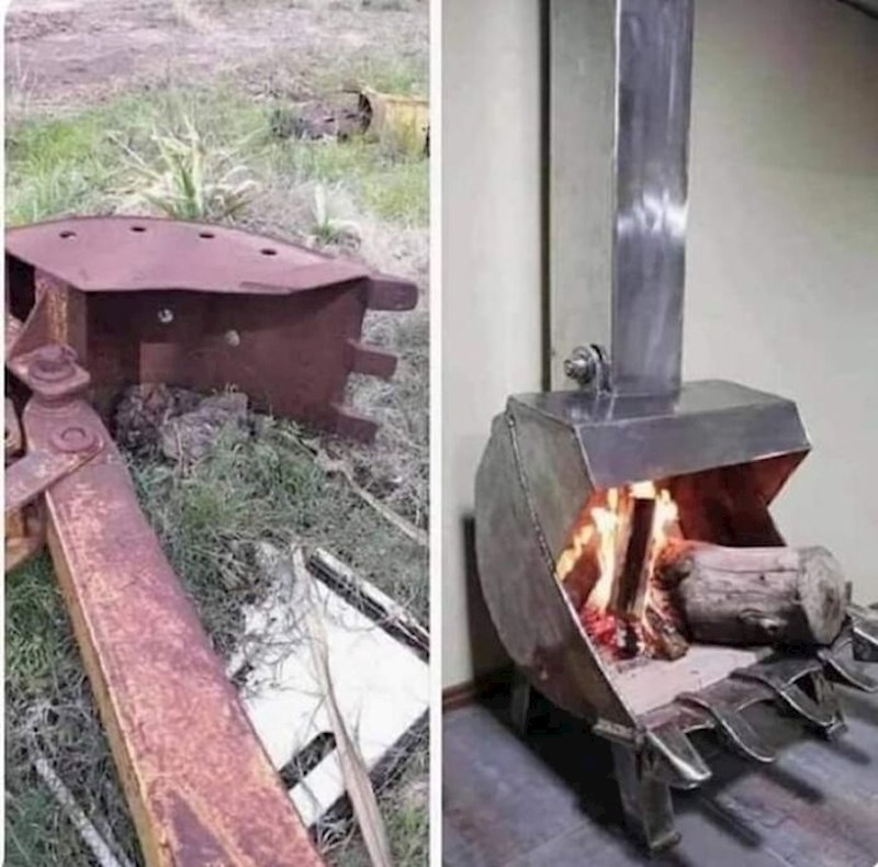 1. Improvizirani kamin