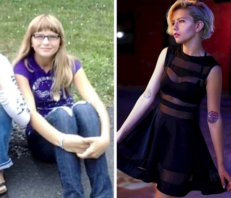 "Sada imam 24 godine, a evo kako sam izgledala prije 10 godina"