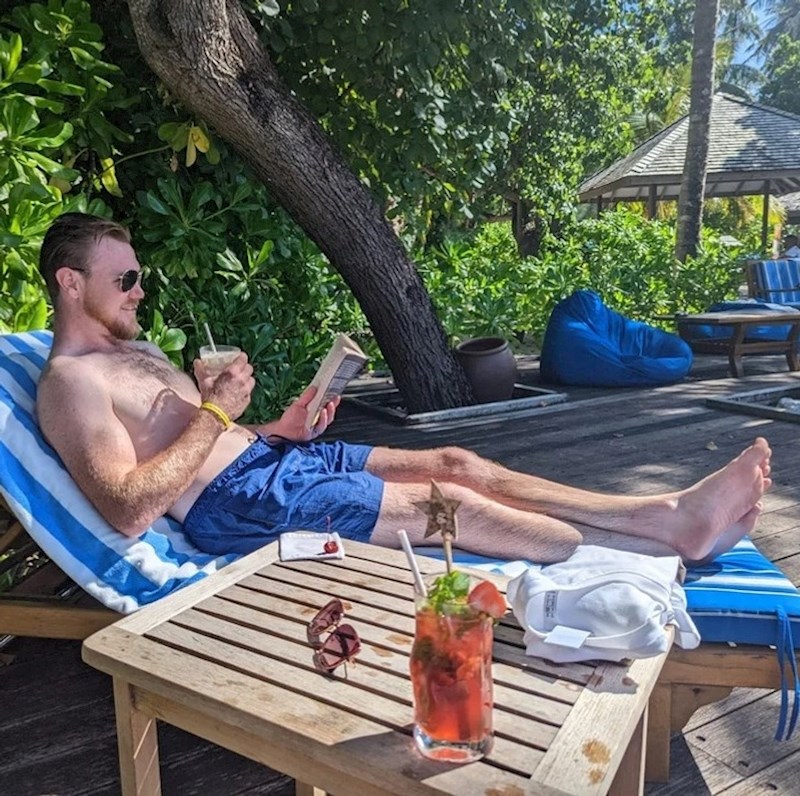 12. "Trebalo mi je nekoliko trenutaka da skužim gdje mu je stopalo"