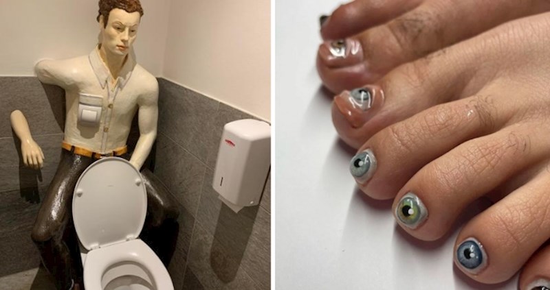 Ljudi su podijelili 14 primjera bizarnih dizajna na koje su naišli, neki su poprilično jezivi