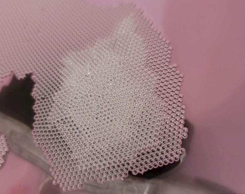 "Mjehurići u vodi, izgleda kao neki uzorak"