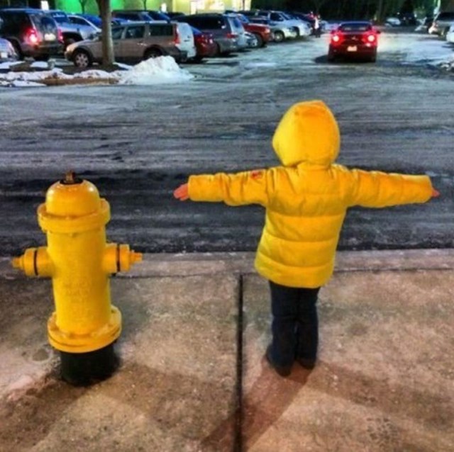 11. "Moj sin izgleda kao hidrant"