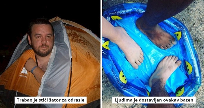 15 ljudi naručilo je stvari preko interneta i imalo velika očekivanja, a onda su se gadno razočarali