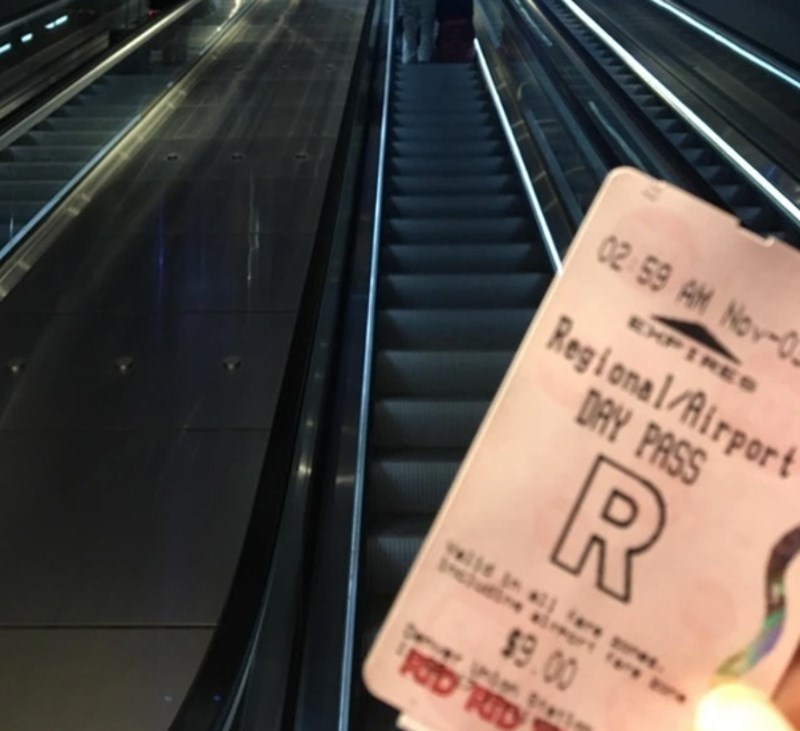 "Neki tip mi je dao svoju kartu za podzemnu. Hvala mu!"