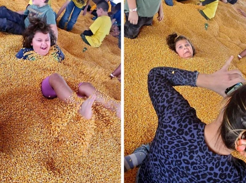 15. "Htjela je dodirnuti dno. Ovo je bio njezin izraz lica kad je shvatila da ne može"