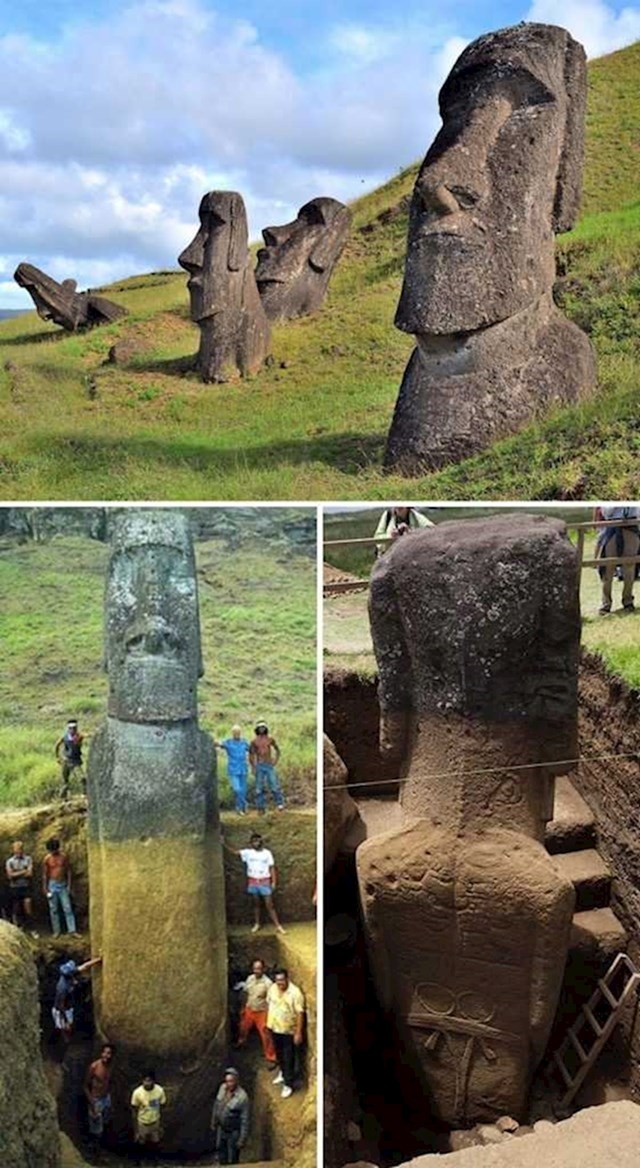 Kipovi na Uskršnjim otocima imaju i tijela