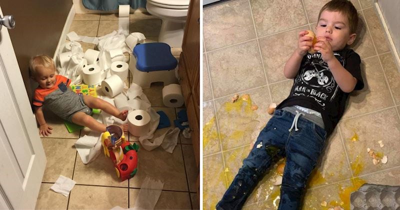 15 fotografija vragolastih klinaca koje dokazuju da je život s njima sve, samo ne dosadan