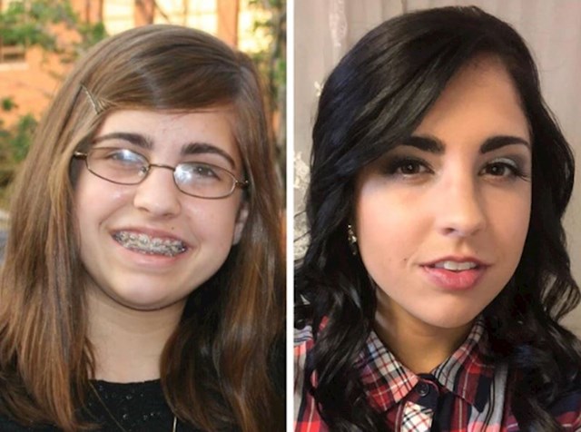 16. "Osim fizičkog, moram priznati da sam s godinama doživjela i psihički glow-up. Maknula sam se iz grozne obitelji i počela živjeti za sebe - najbolja odluka ikada!"