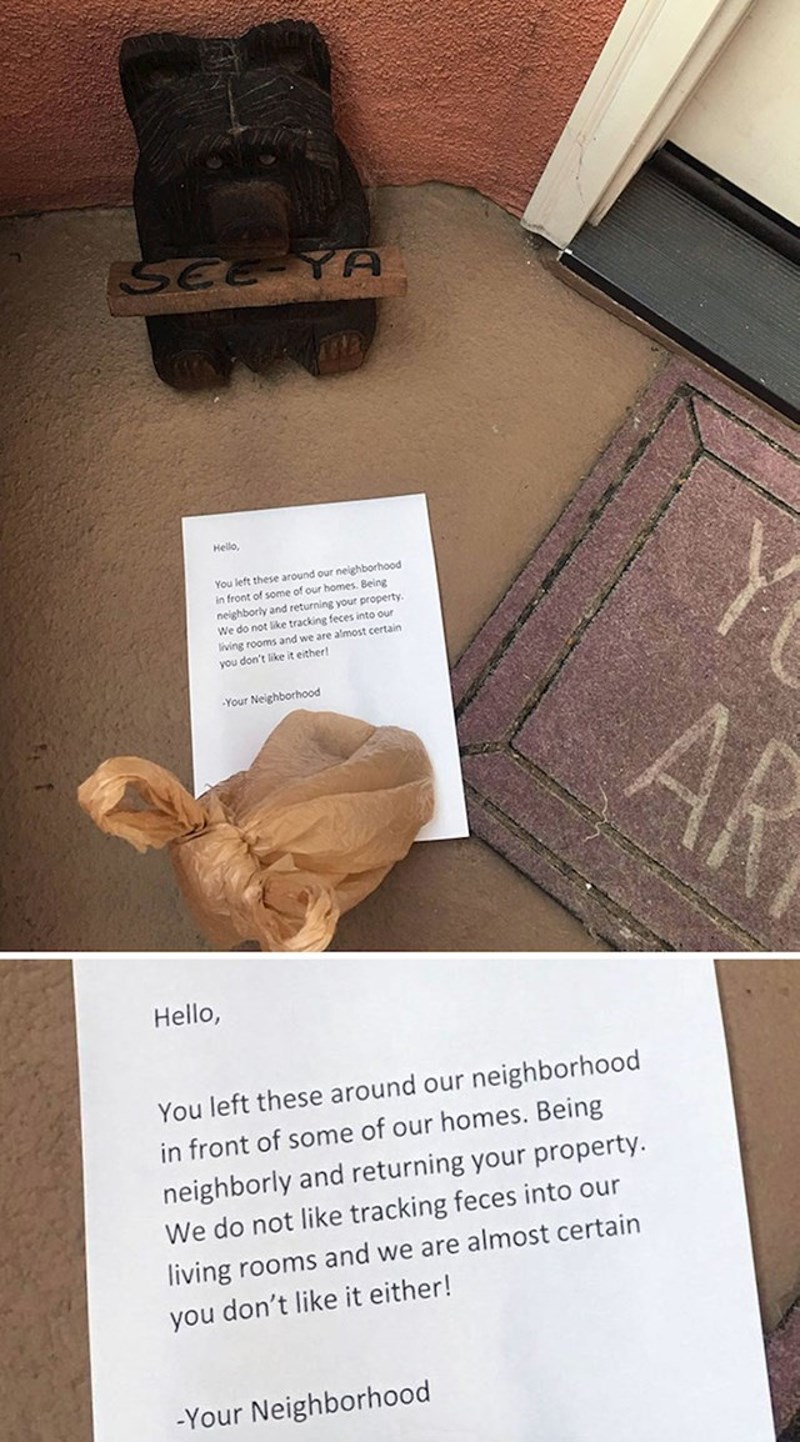 Razumijemo frustraciju, ali kome se ide po susjedstvu i skuplja pseći izmet?