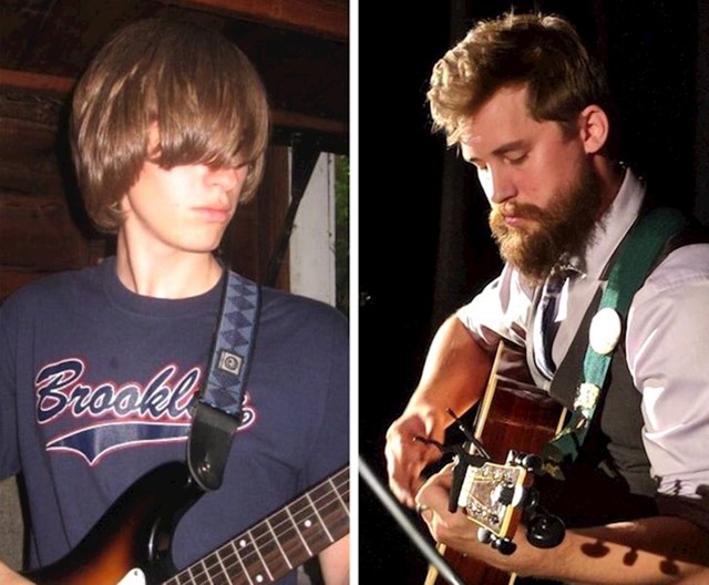 "20 i 30 godina. Puno toga se promijenilo, ali ne i ljubav prema sviranju gitare"