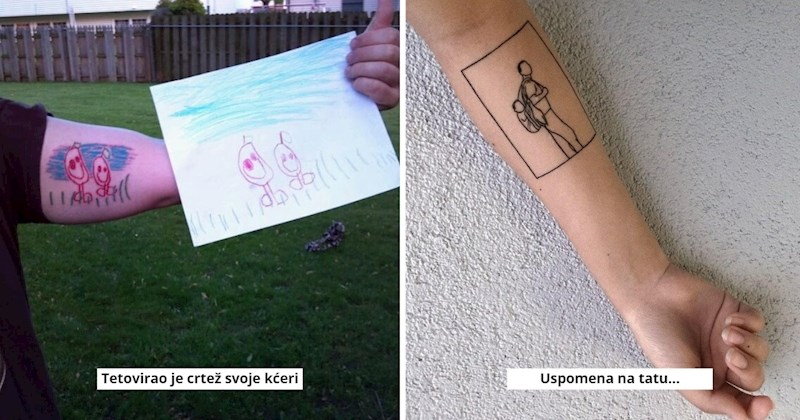 15 jednostavnih, ali predobrih tetovaža iza kojih se kriju još bolje priče. Pogledajte fotke