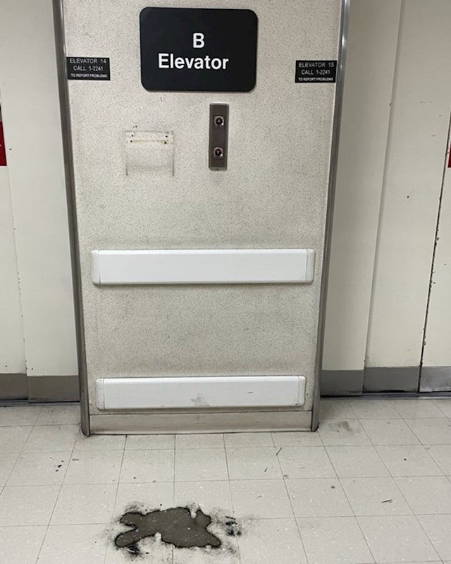 11. "Točno se vidi na kojem su mjestu ljudi najčešće stajali dok su čekali lift"