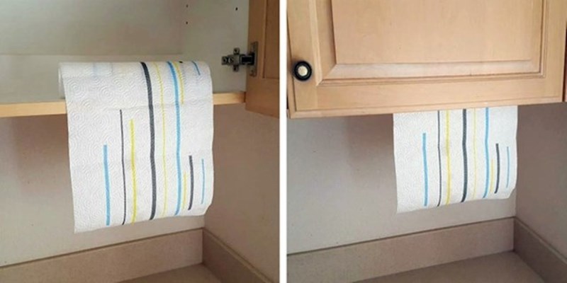 9. Dobra ideja kako koristiti papirnate ubruse, ako ne želite da cijeli kolut bude vidljiv