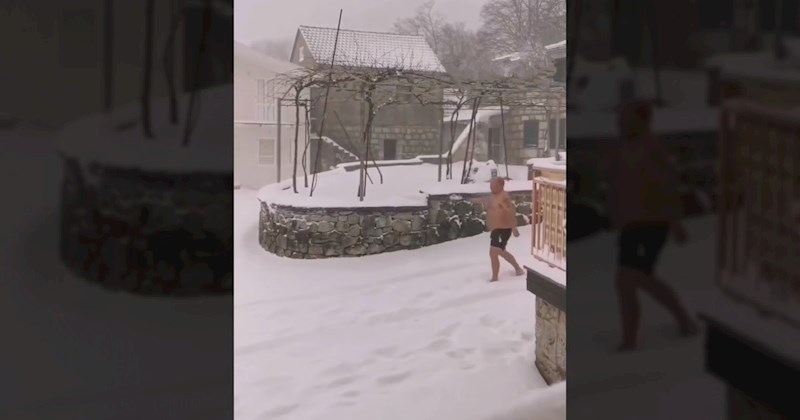 Video muškarca iz Aržana kod Trilja hit je na Fejsu, sve će vam biti jasno kad pogledate snimku