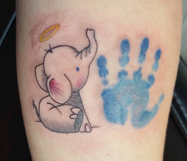 "Tetovaža za uspomenu na mog sinčića"