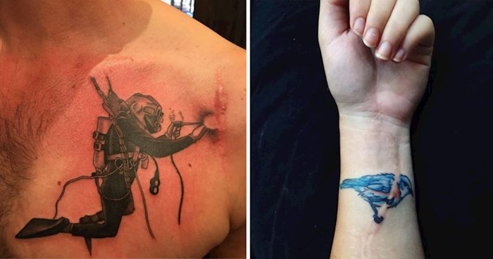 12 puta kada su tattoo majstori ožiljke pretvorili u umjetnička djela, ima baš odličnih primjera