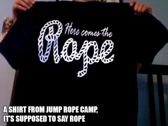 Trebalo je pisati rope (uže), a ne rape (silovanje).