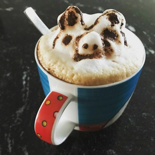 6. "Ovo je razlog zašto nikada neću biti latte umjetnik."