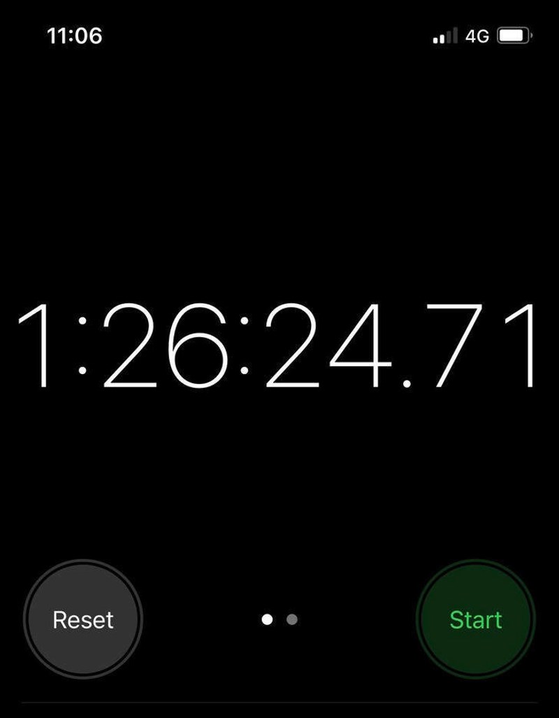 "Cura mi je rekla da će biti gotova za pet minuta. Evo koliko ju čekam od tad..."