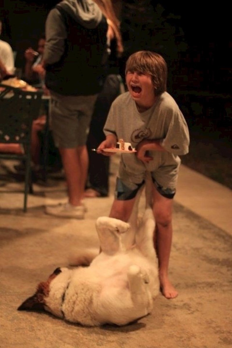 Ova fotografija pokazuje kako izgleda bol.