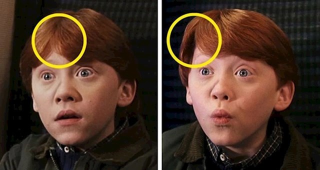 Ronova kosa kad upozna Harryja svako malo se mijenja.