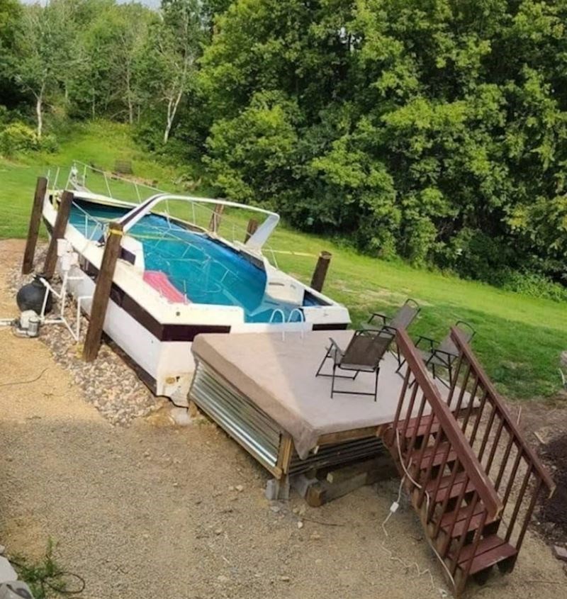 Što učiniti sa starom brodicom? Evo ideje