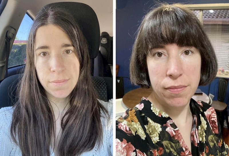 14. "Htjela sam francusku bob frizuru, ali sad kad se vidim znam da to nisam trebala učiniti..."