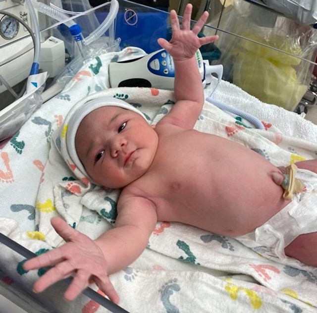 1. "Rodila se prije desetak minuta i već je spremna pozdraviti cijeli svijet"
