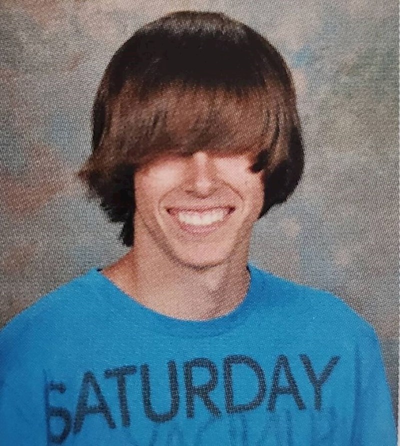 8. "Slikali smo se za kraju školske godine. Moja mama je zaplakala kada je ugledala fotografiju"