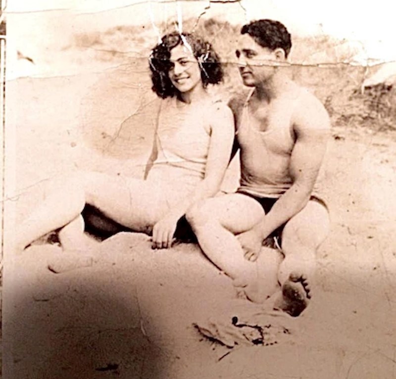 3. "Djed i baka u New Yorku, 1927. godine."